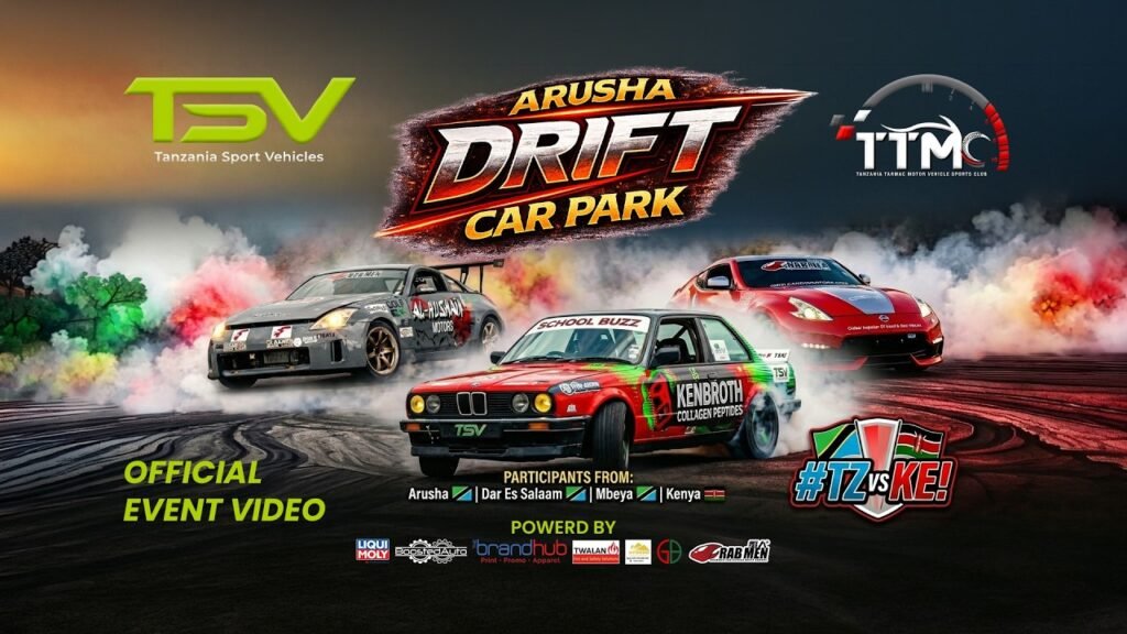 Arusha Drift Car Park Event 2026 full film — General Tire grounds